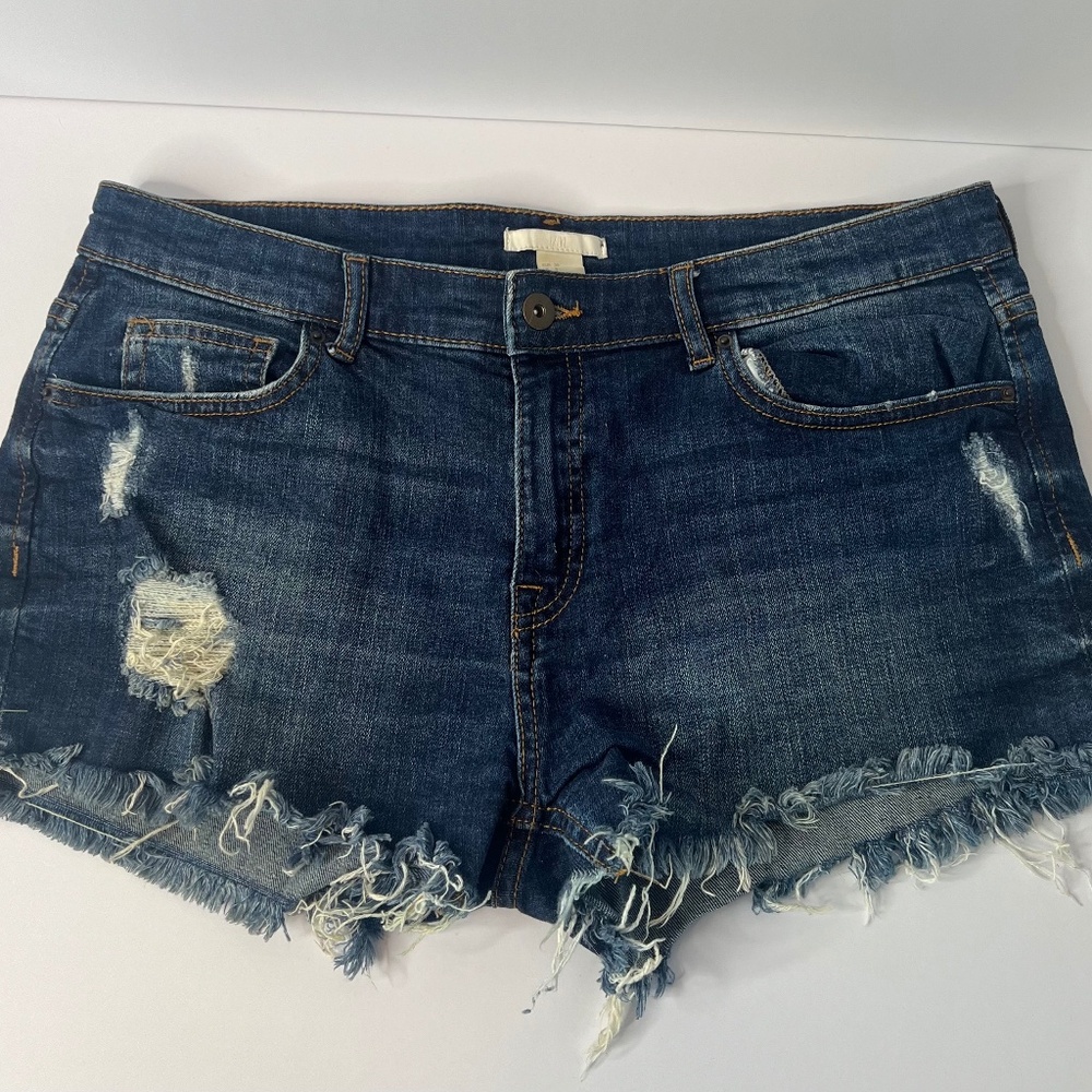 Distressed H&M Shorts
